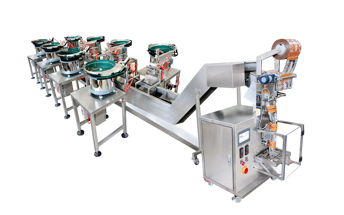 全自動五金螺絲計數(shù)包裝機