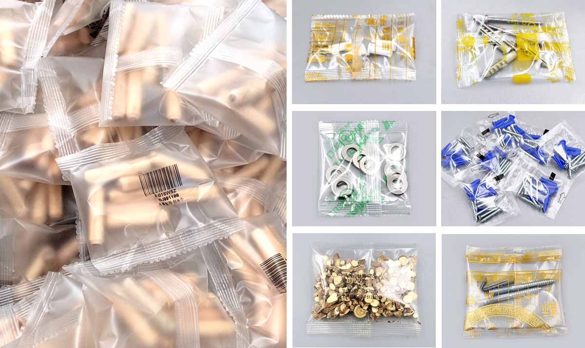 五金分揀包裝機樣袋